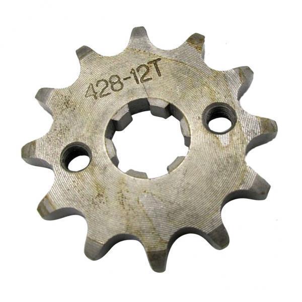 jiaping 4x12T 17mm 428 Chain Front Sprocket Cog Dirt Bike ATV 4 Pcs
